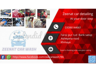 Zeenat car wash home service - Car Wash Service